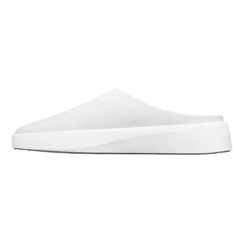 Wolf & Shepherd Cruise Mule Slip On Shoes Mens 7.5 Womens 9 White Leather NIB - Picture 2 of 14